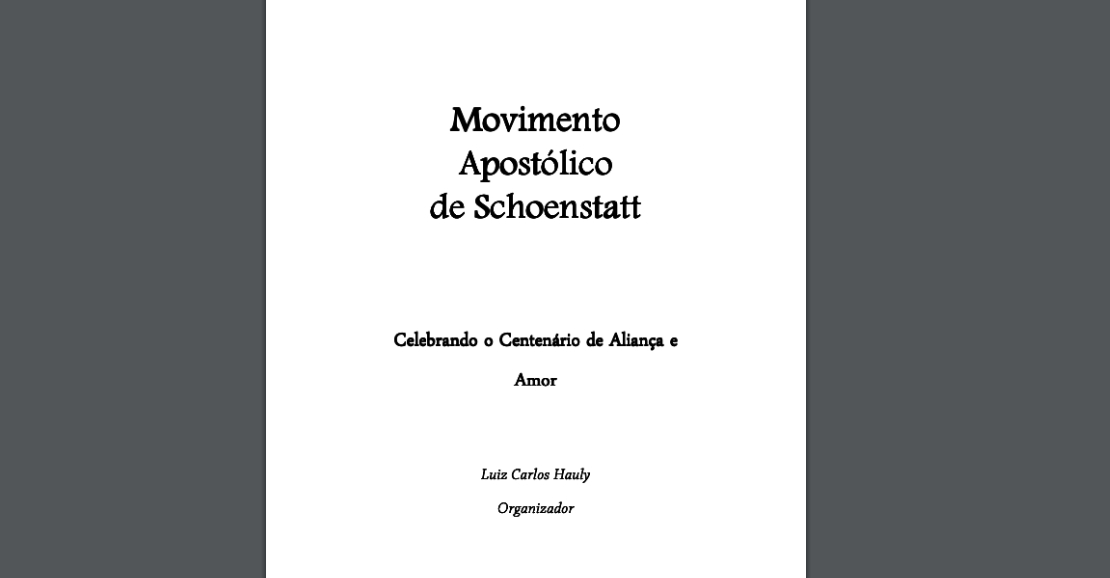 Movimento Apostólico de Schoenstatt - 2015