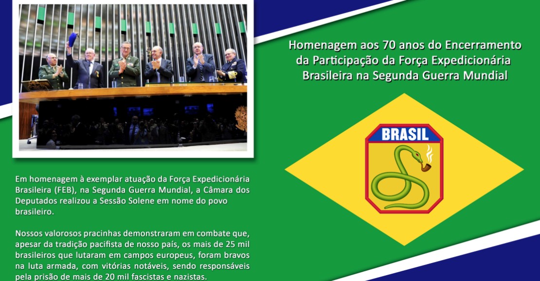 Homenagem aos 70 anos da Participação da FEB na 2ª Guerra Mundial - 2015
