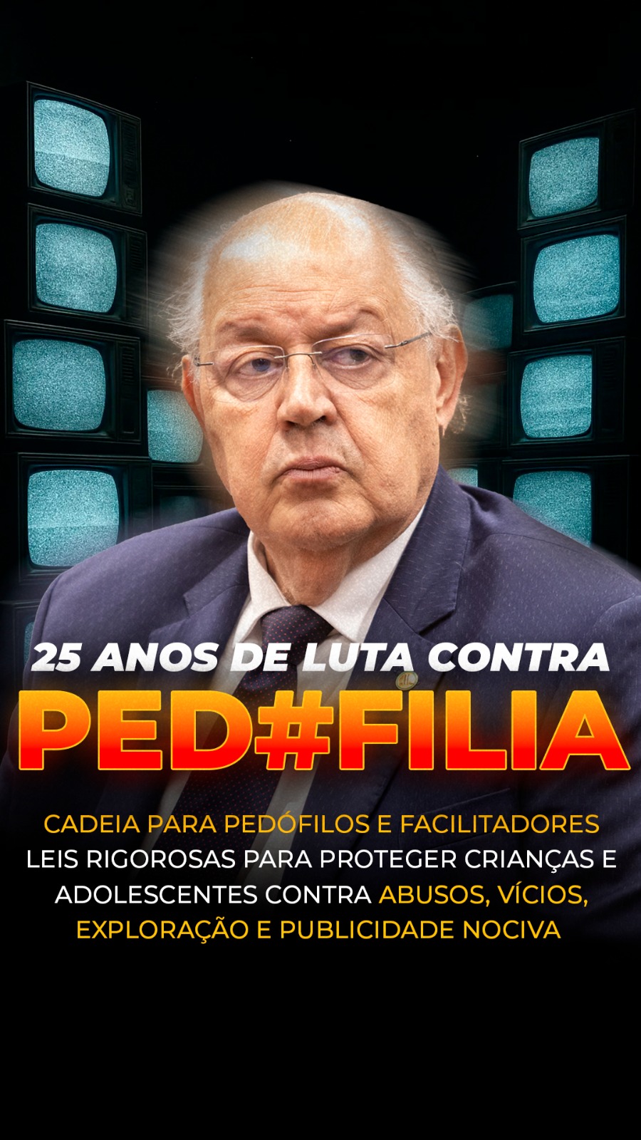 Deputado Hauly cobra aprovação de leis contra pedofilia