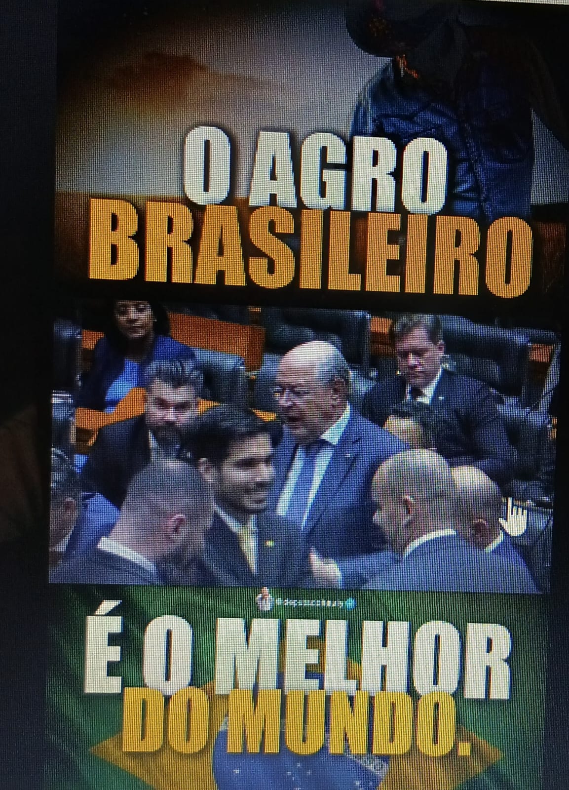 Em discurso no Plenário da Câmara, deputado Hauly elogia o agronegócio