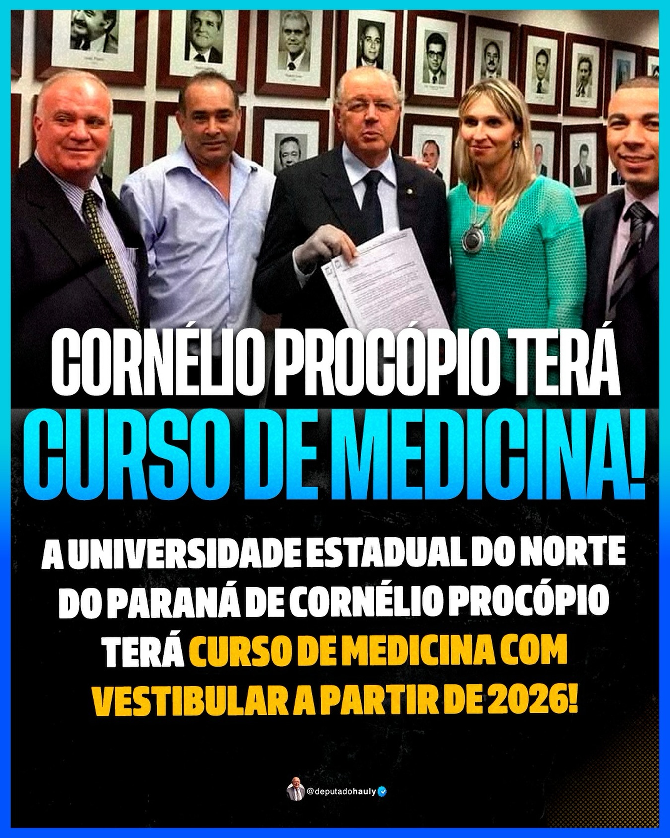 Ratinho Junior autoriza implementação do curso de Medicina na UENP para atender o Norte Pioneiro