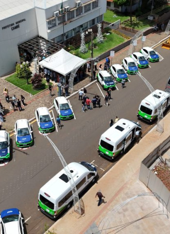 Prefeitura amplia frota oficial com entrega de 28 veículos para saúde, esporte, obras e meio ambiente