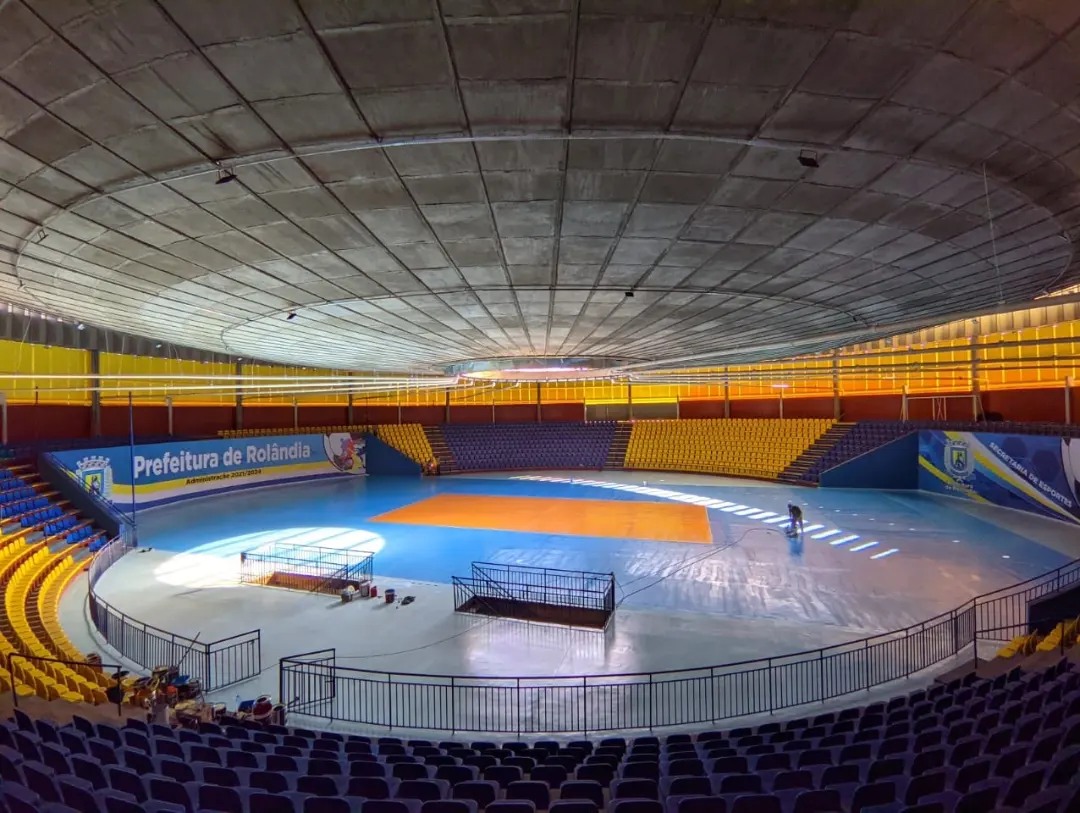 Baita notícia. Ginásio Emilio Gomes, em Rolândia, será reinaugurado