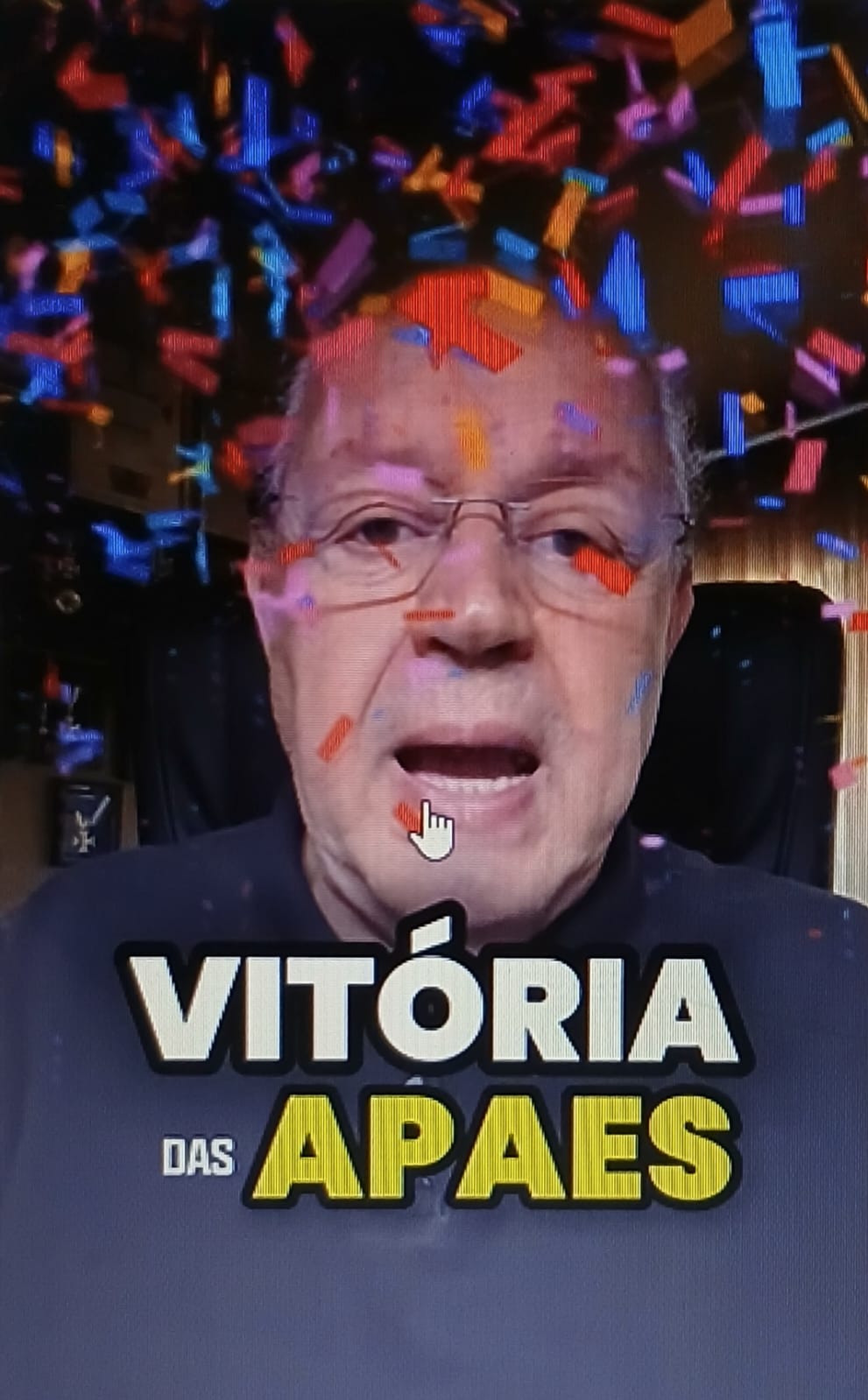 Vitória pelas Apaes!!