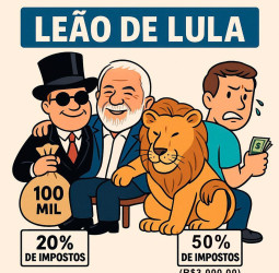 Parlamentar afirma que o "leão" de Lula é cruel com os mais pobres