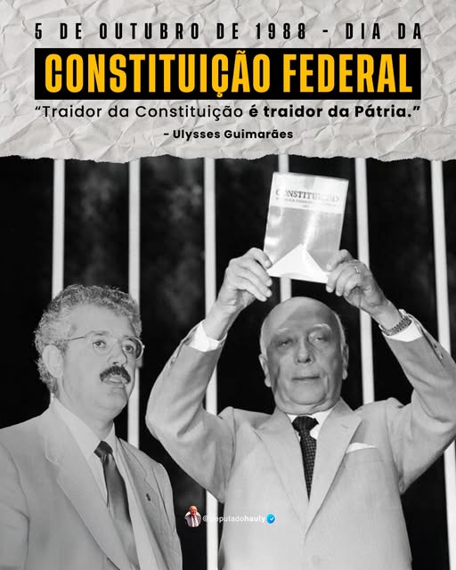 5 de outubro — Dia da Constituição Brasileira