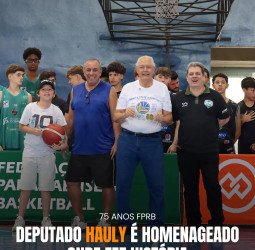 75 anos FPRB:  deputado Hauly é homenageado aonde fez história