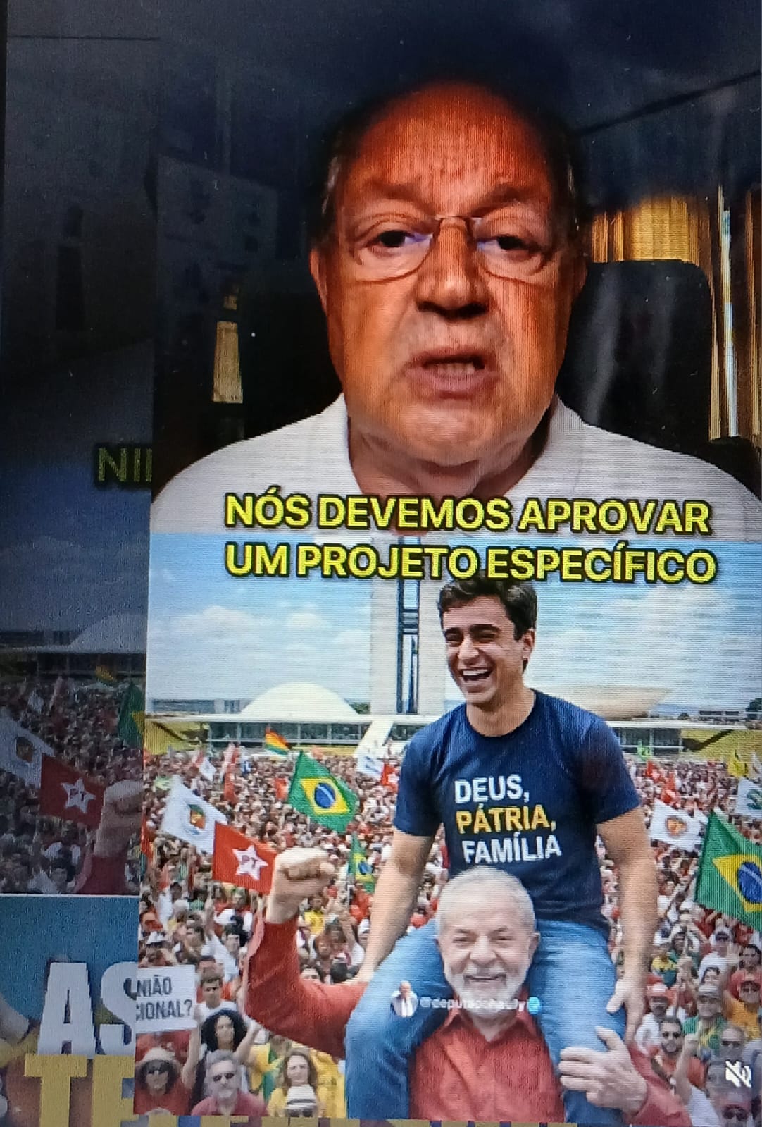 Marcha demonstra que pais pode resolver conflito pacificamente, diz Hauly