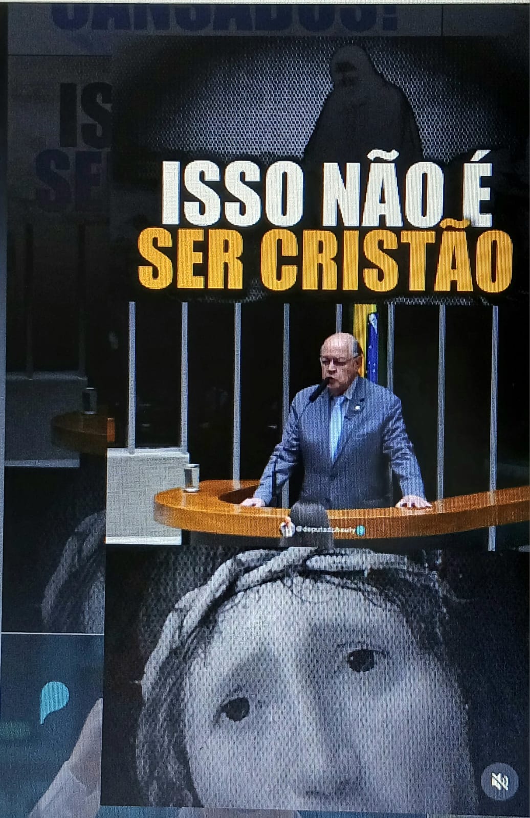 Sem Deus, não há nação que se sustente.